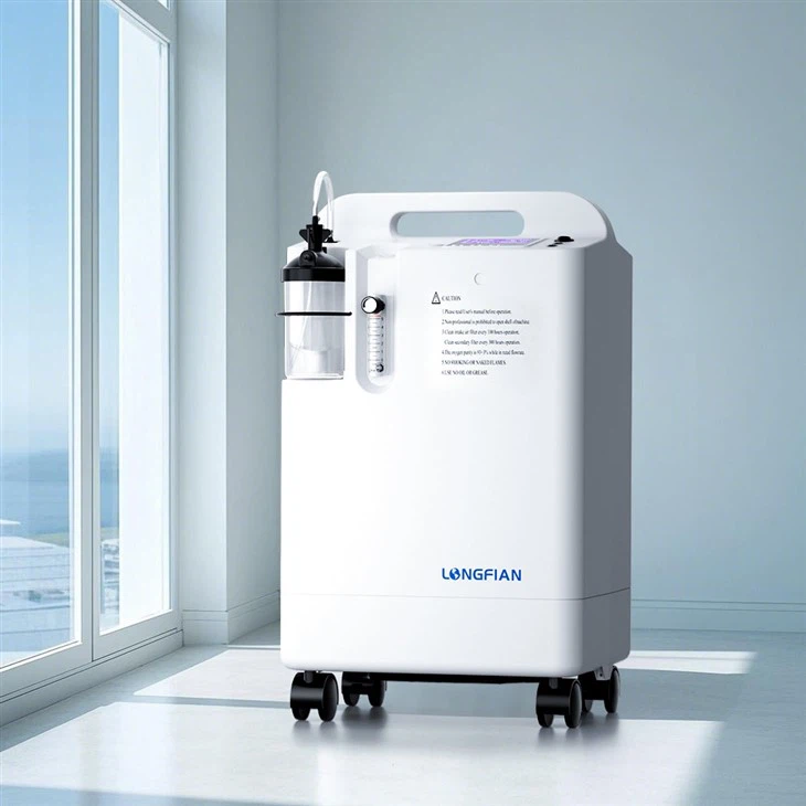 Longfian Hepa Filter 5L Medical Portable Oxygene Concentrator For Travel high quality